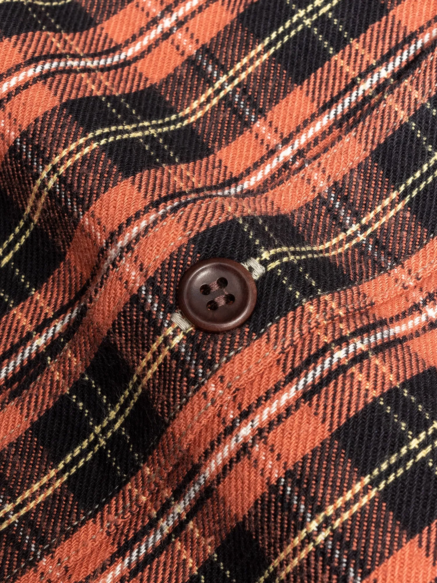 3022 Brushed Flannel Shirt in Salmon