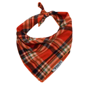 Bandana | Orange Plaid