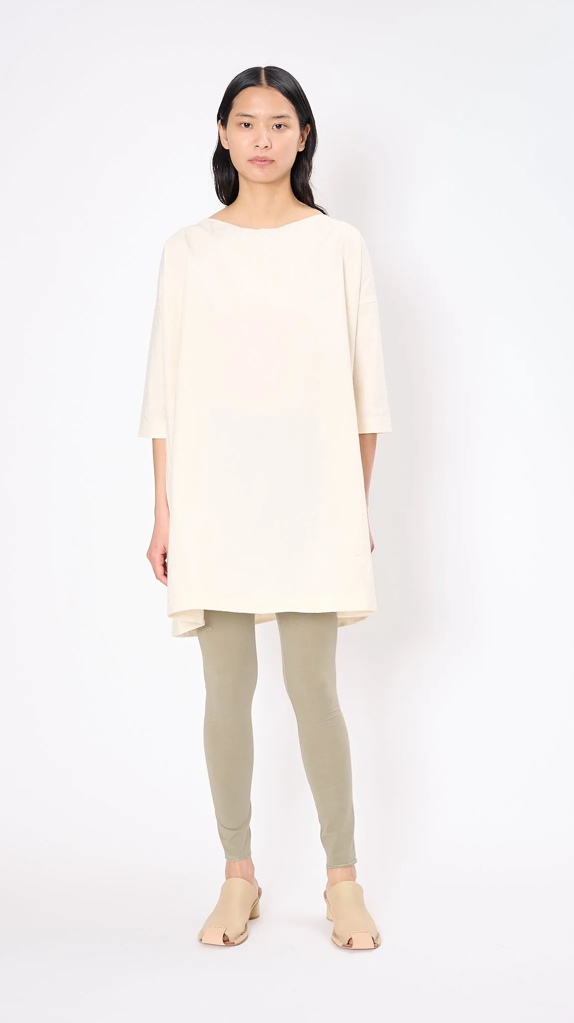 Boatneck Dress JC in Natural