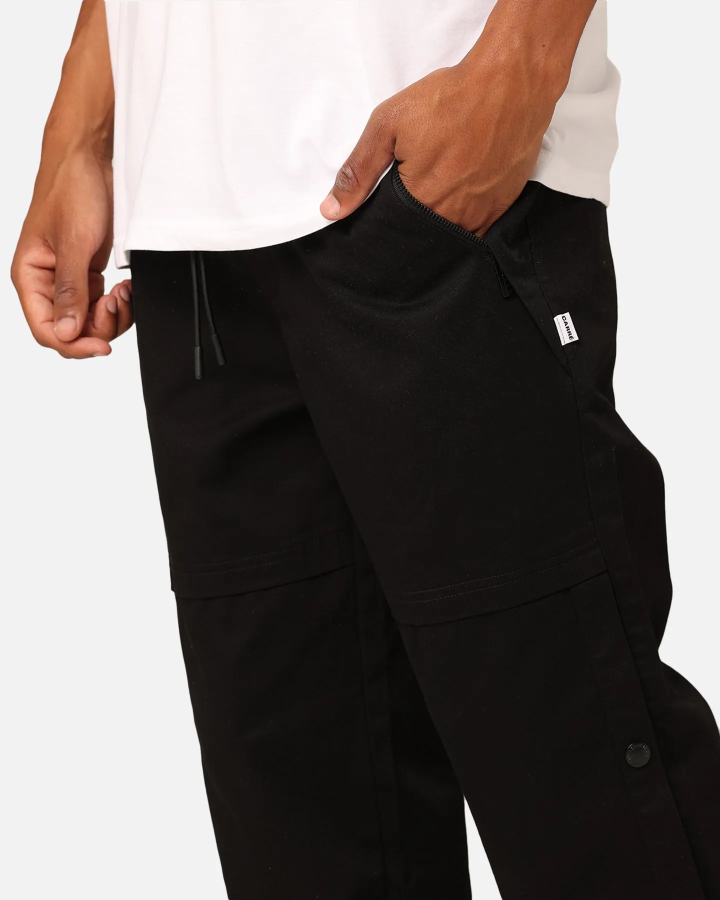 Carre Snapped Pants Black