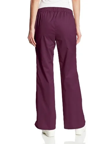 Cherokee 21100 Women's Luxe Contemporary Fit Low Rise Drawstring Cargo Pant