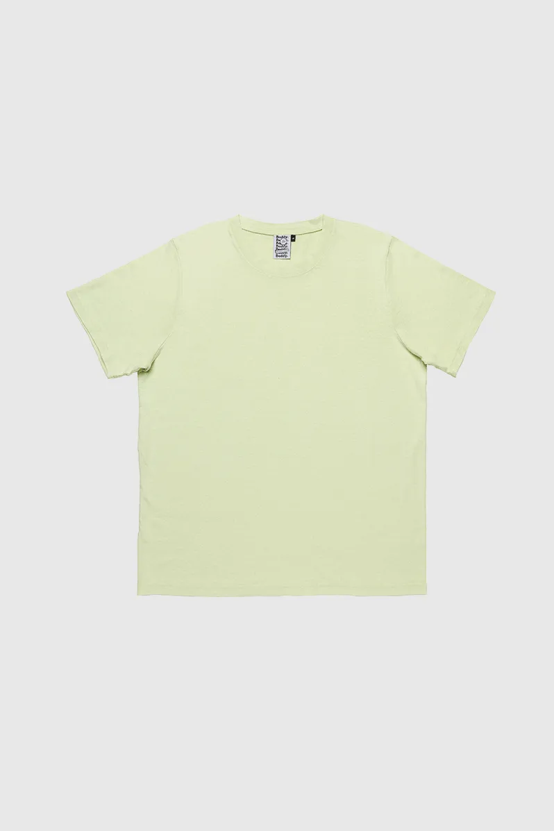 Classic Hemp Tee - Wasabi Cream