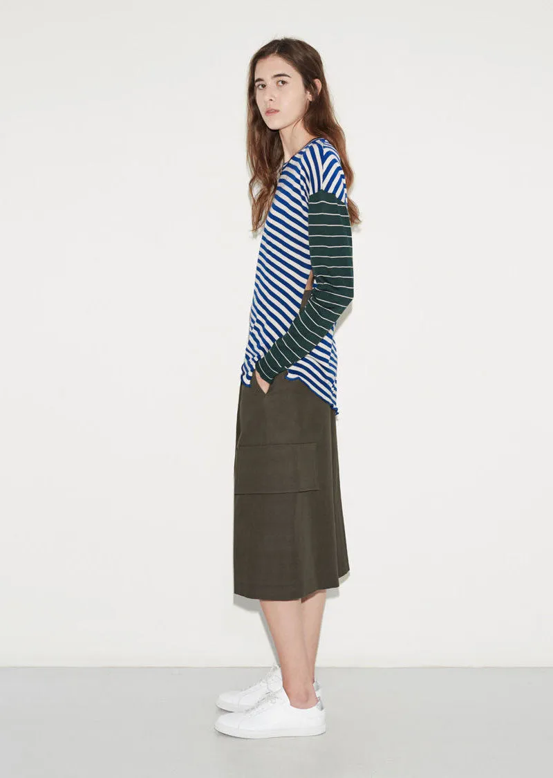 Contrast Stripe Sweater