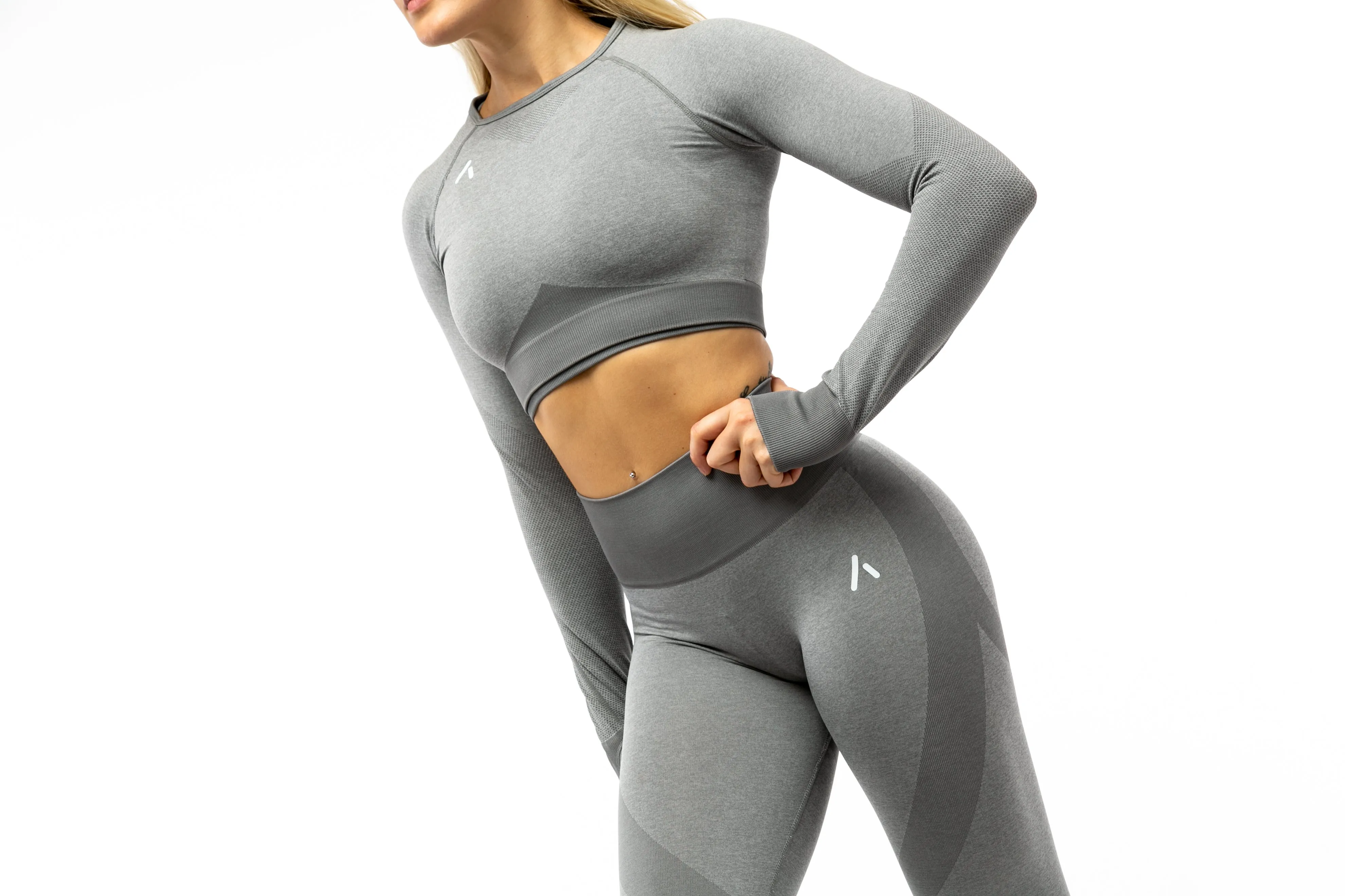 Core Series Long Sleeve Crop Top