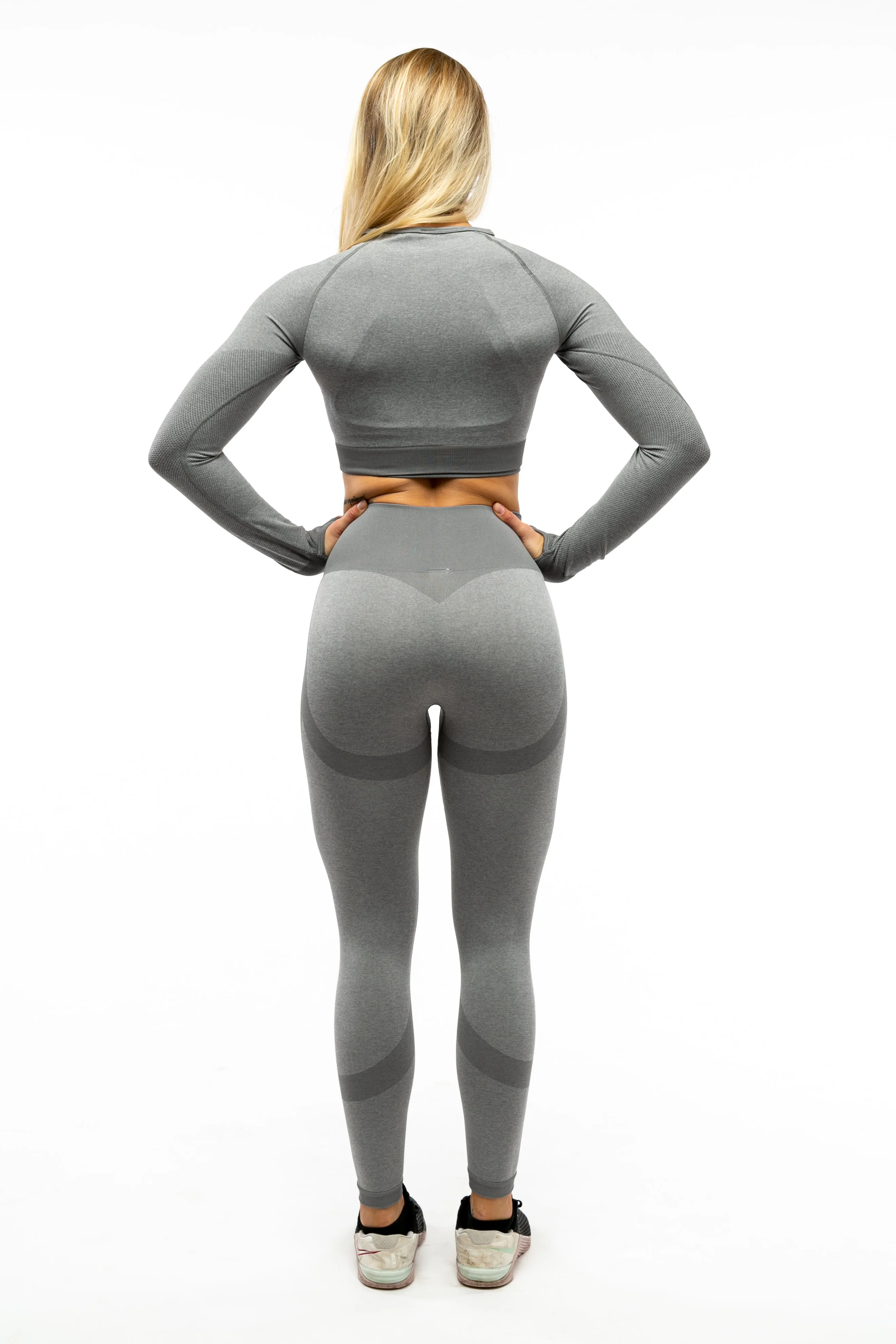 Core Series Long Sleeve Crop Top