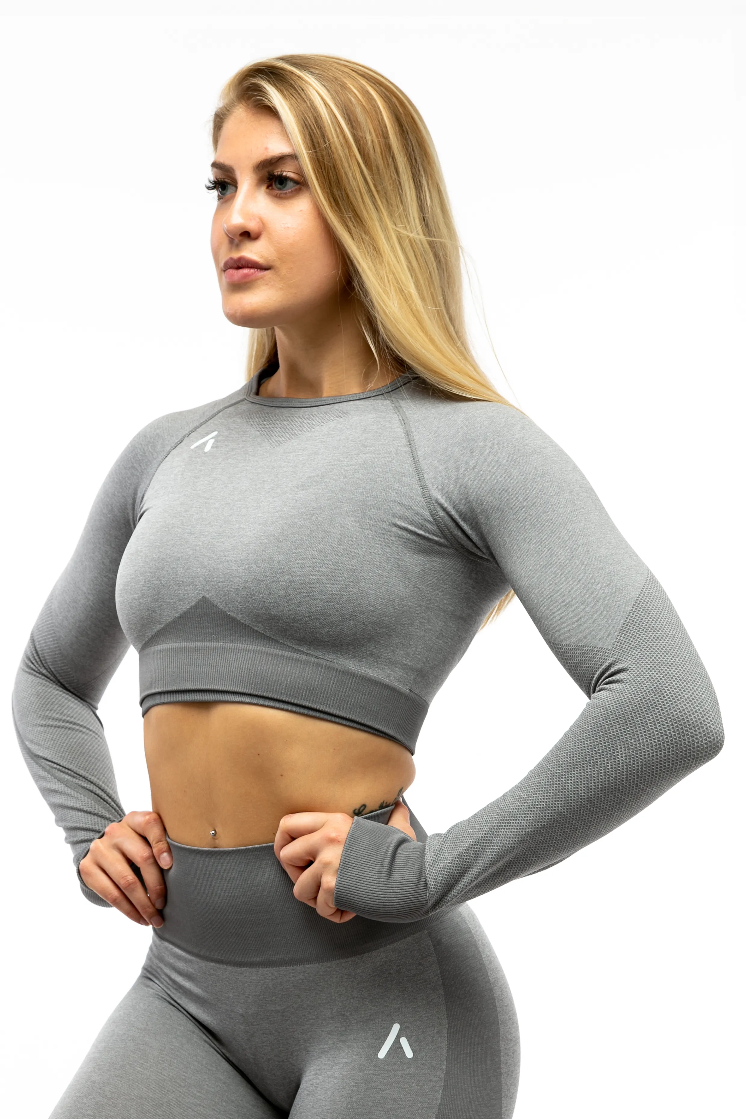 Core Series Long Sleeve Crop Top