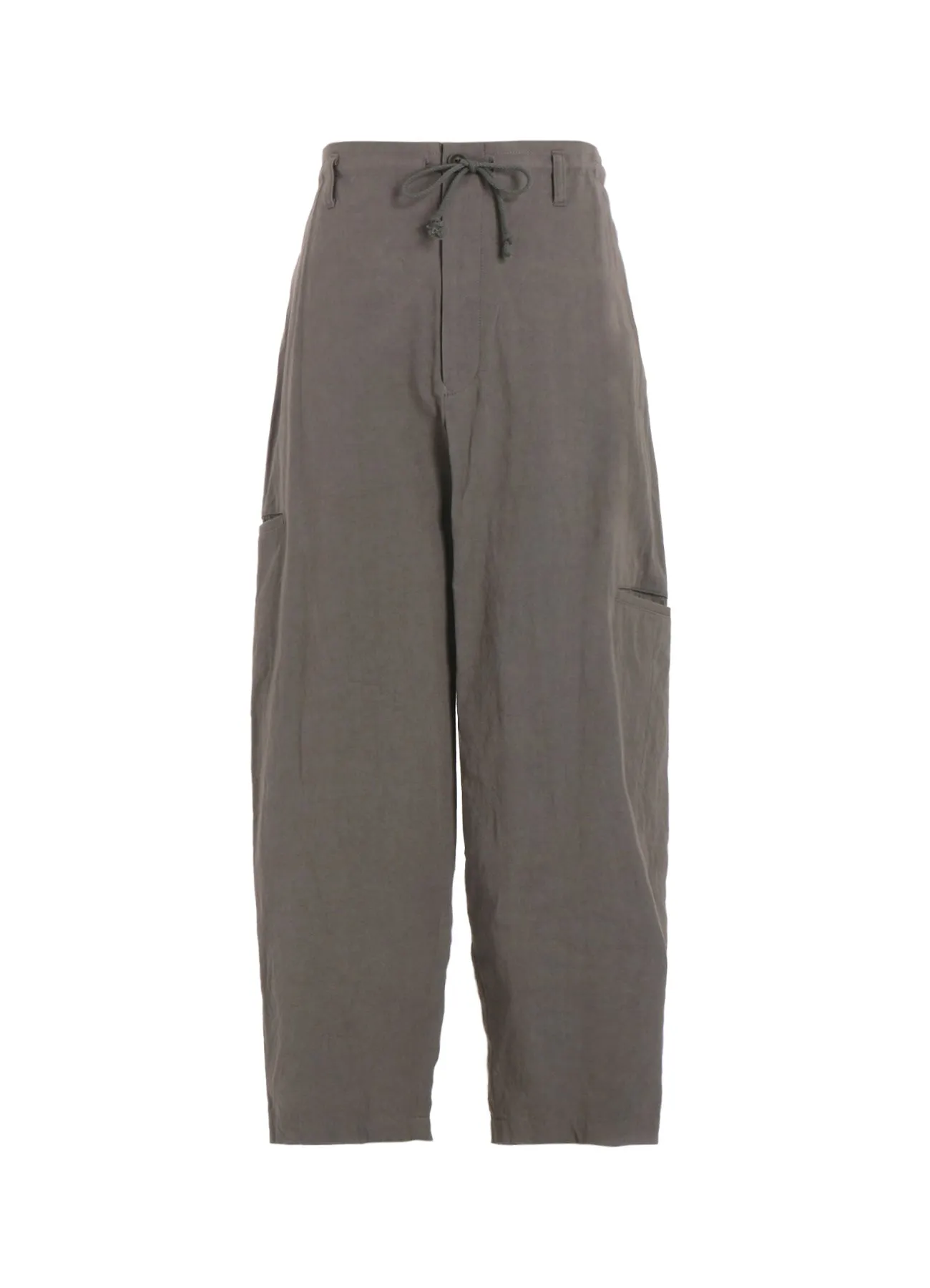 COTTON POPLIN PANTS WITH RIGHT AND LEFT LEG POCKETS