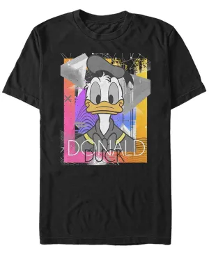 Fifth Sun Men's Eighties Duck Short Sleeve T-Shirt, Black