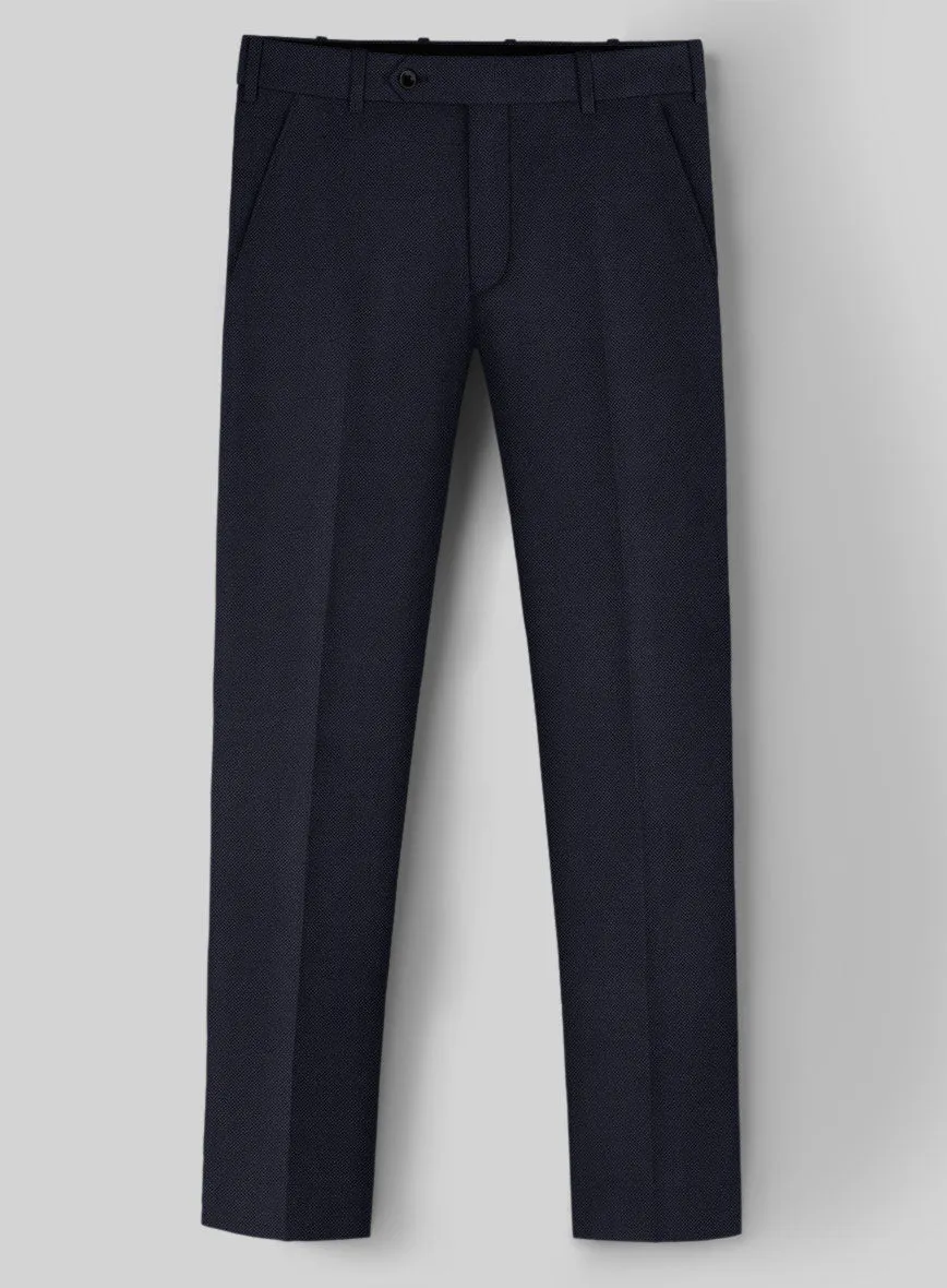 Hardy Minnis Caravel Blue Wool Suit