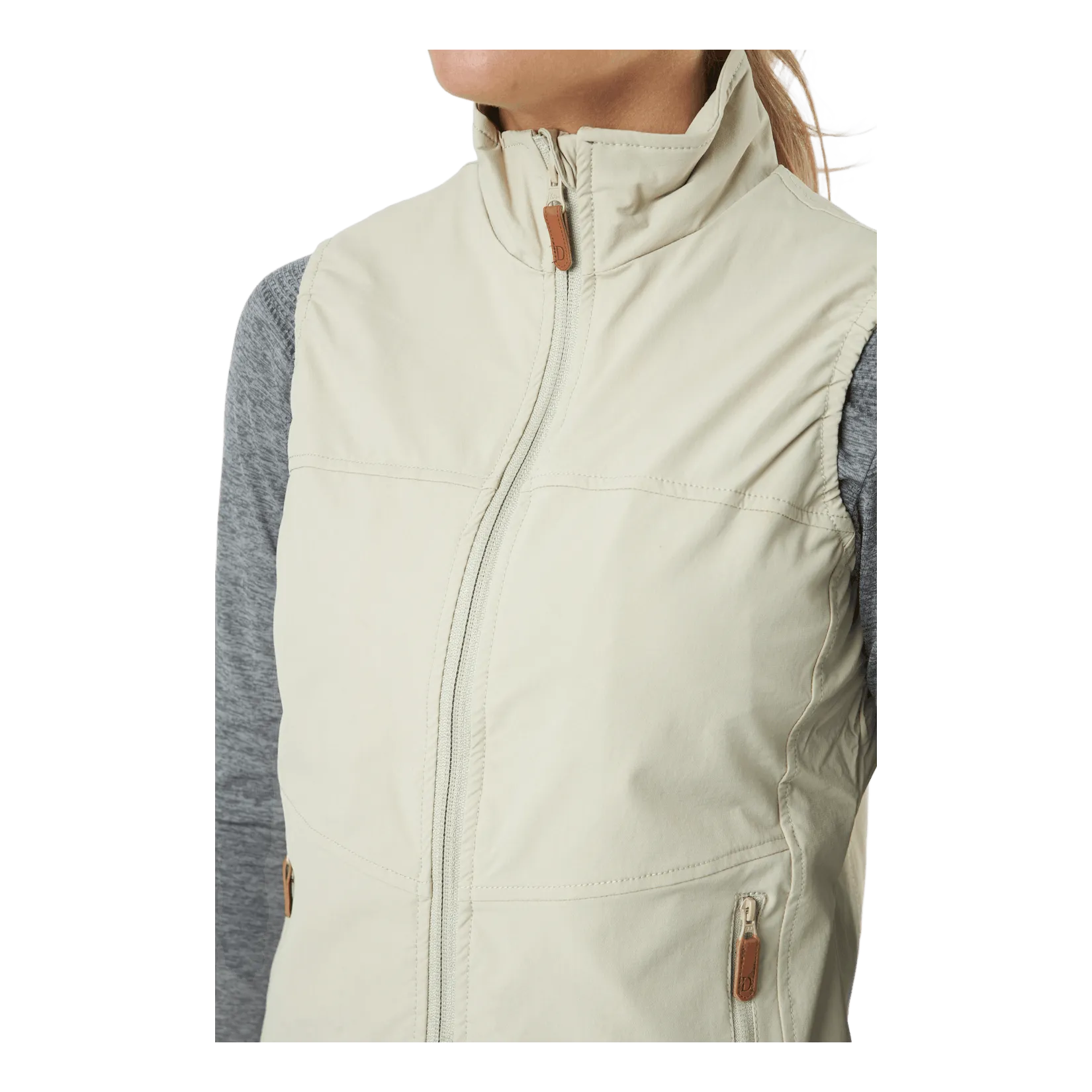 Himalaya Vest Wmn Khaki