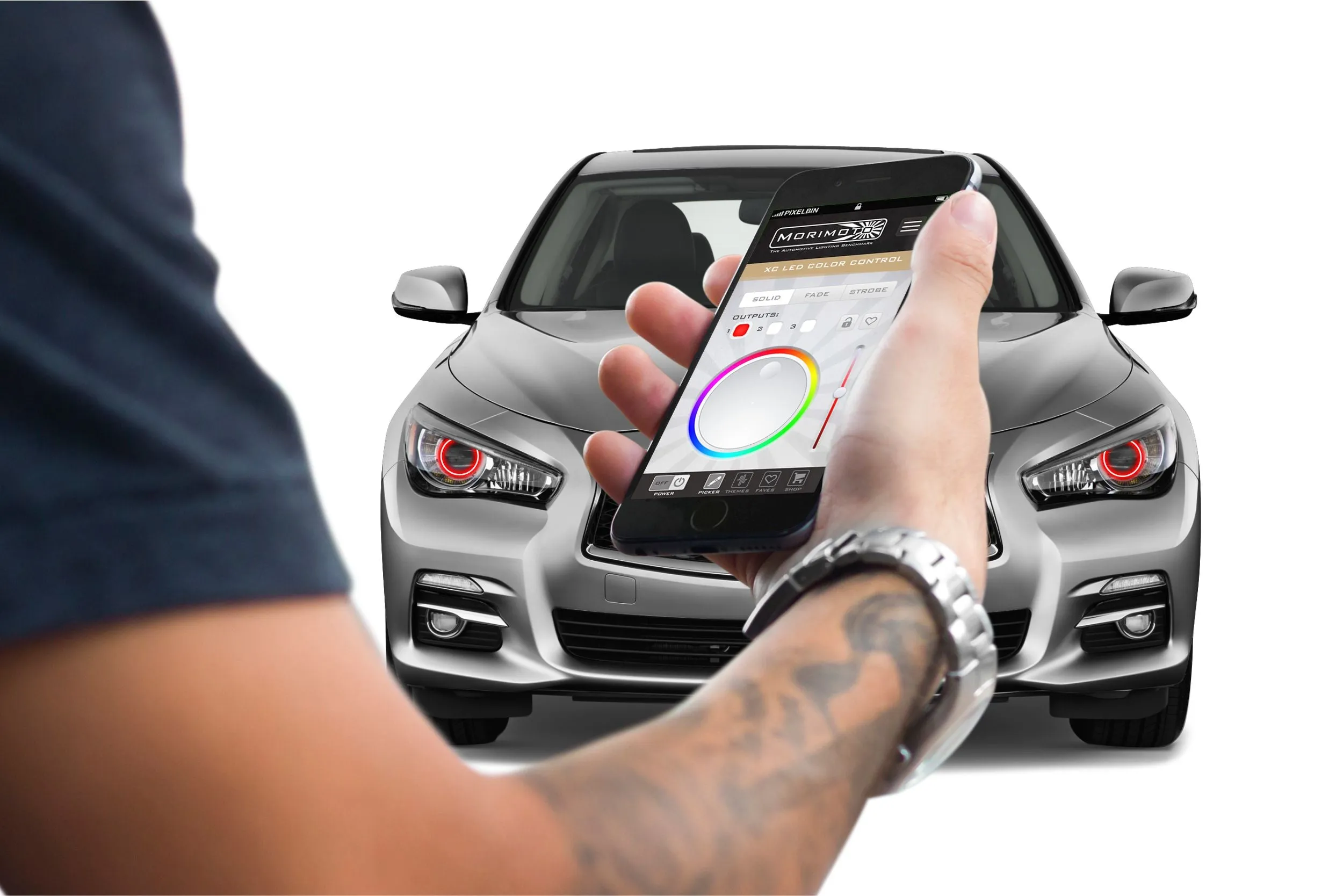 Infiniti Q50 (14-15): Profile Prism Fitted Halos (Kit)