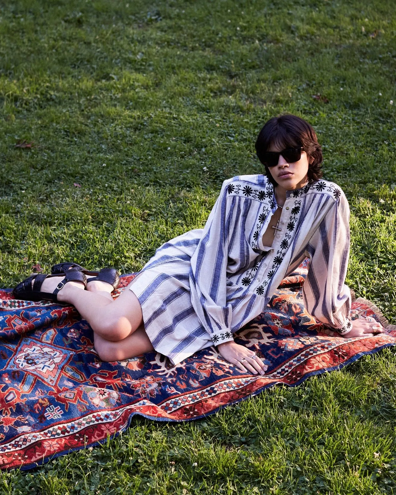 Jolie Harbor Embroidered Dress