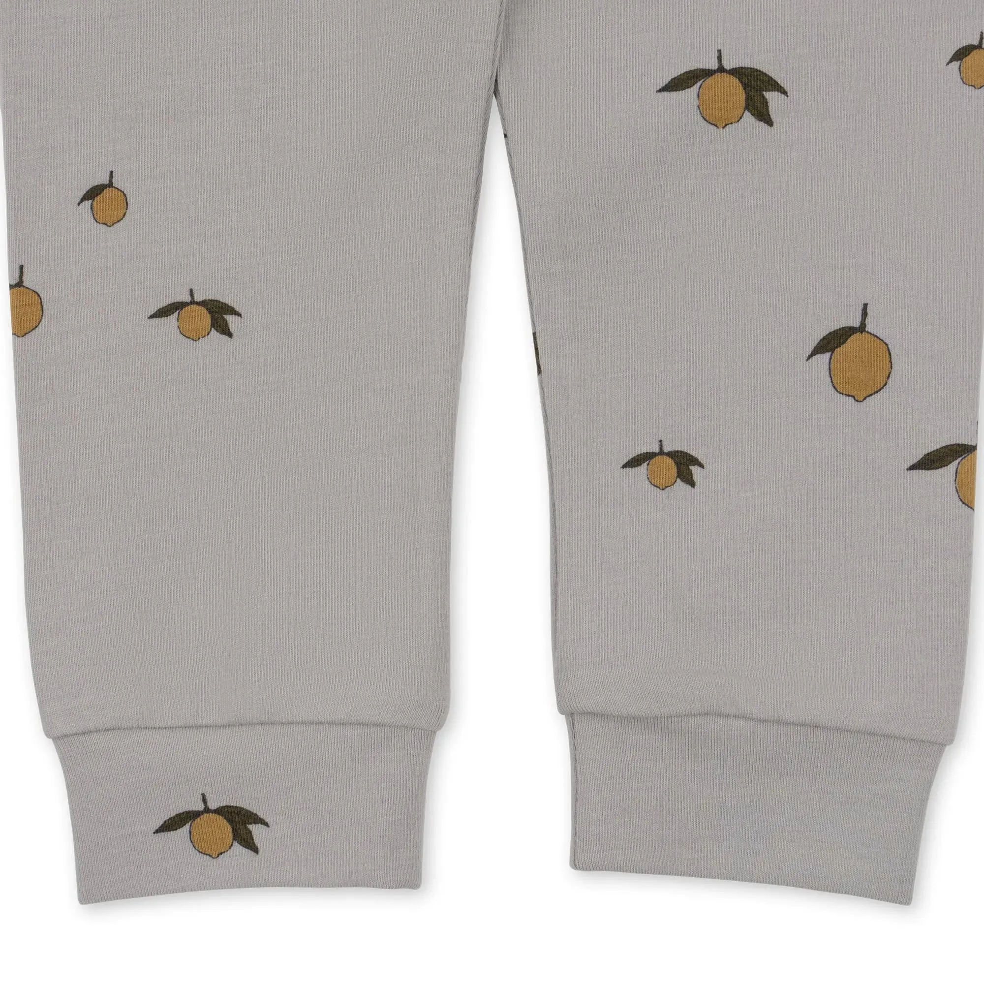 Lemon Harbor Print Basic Baby Pants GOTS