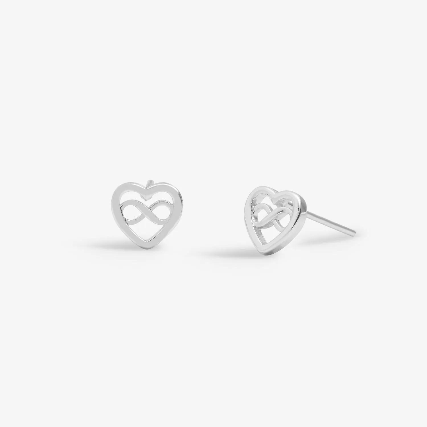 Lifes A Charm Family Silver Plated Earrings 7850