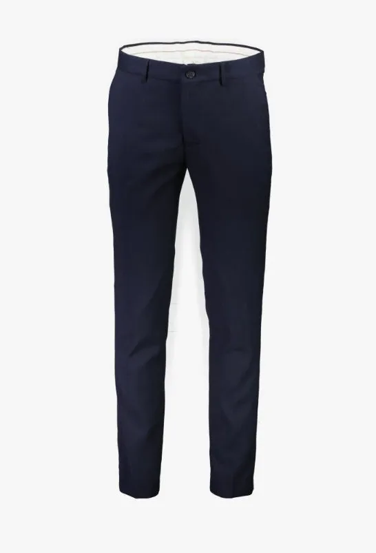 Lindbergh Structure Superflex Suit Slim Fit | Navy
