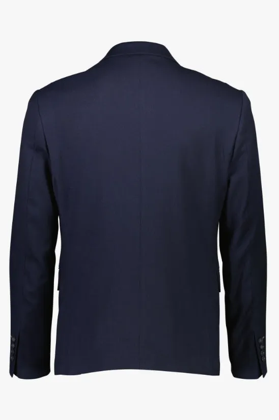 Lindbergh Structure Superflex Suit Slim Fit | Navy