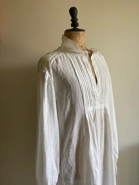 Linen 'Tolstoy' Artists Tunic