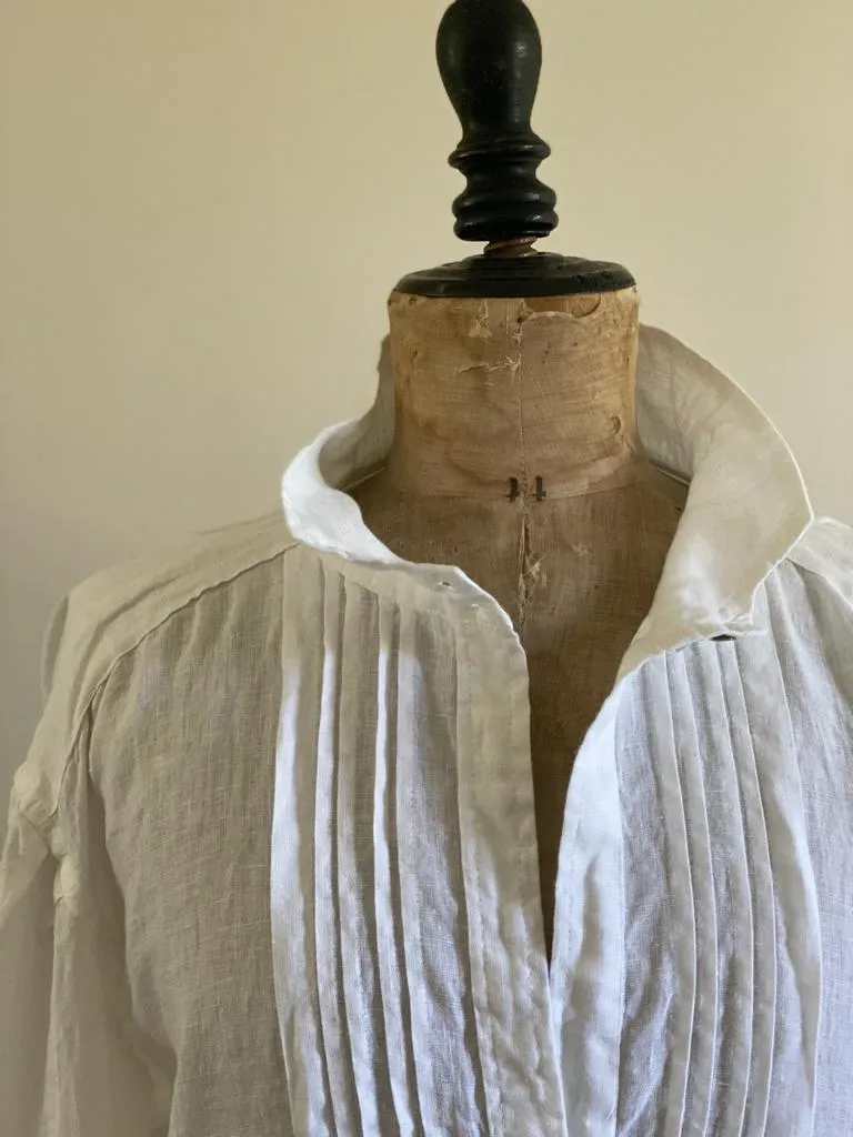 Linen 'Tolstoy' Artists Tunic