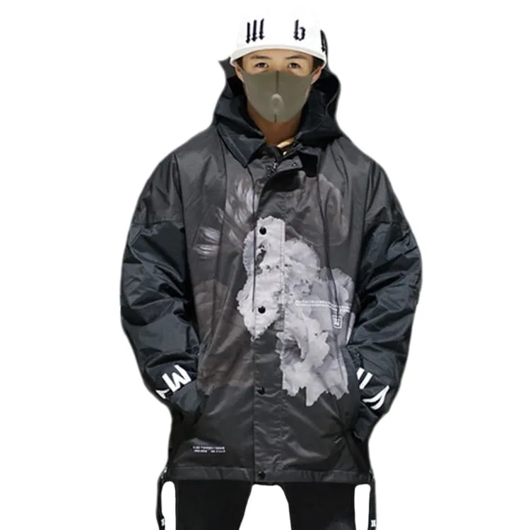 MARQLEEN COACH JACKET II-BLACKFLOWER (Japanese Brand)