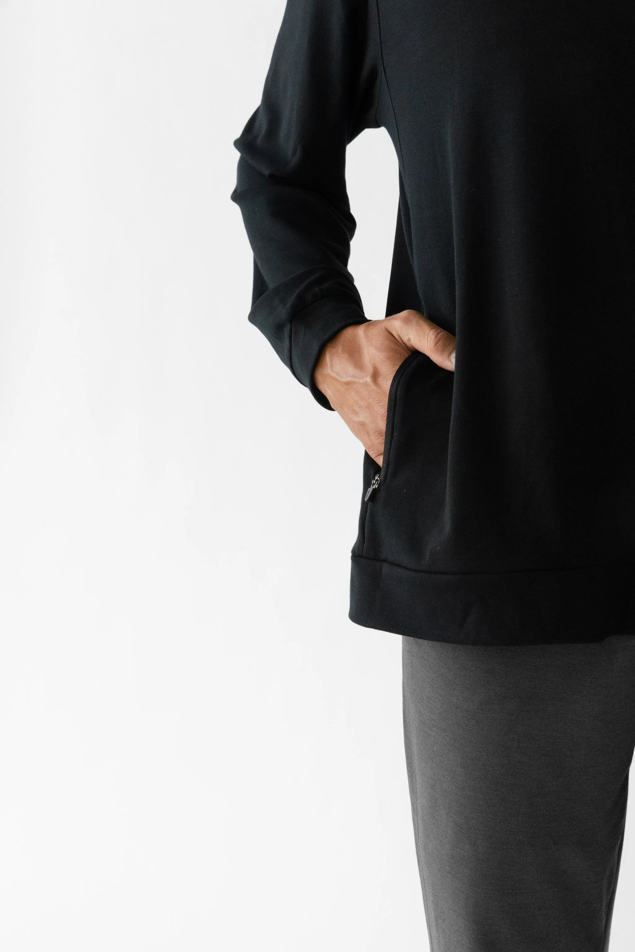 Men's Ultra-Soft Bamboo Quarter Zip
