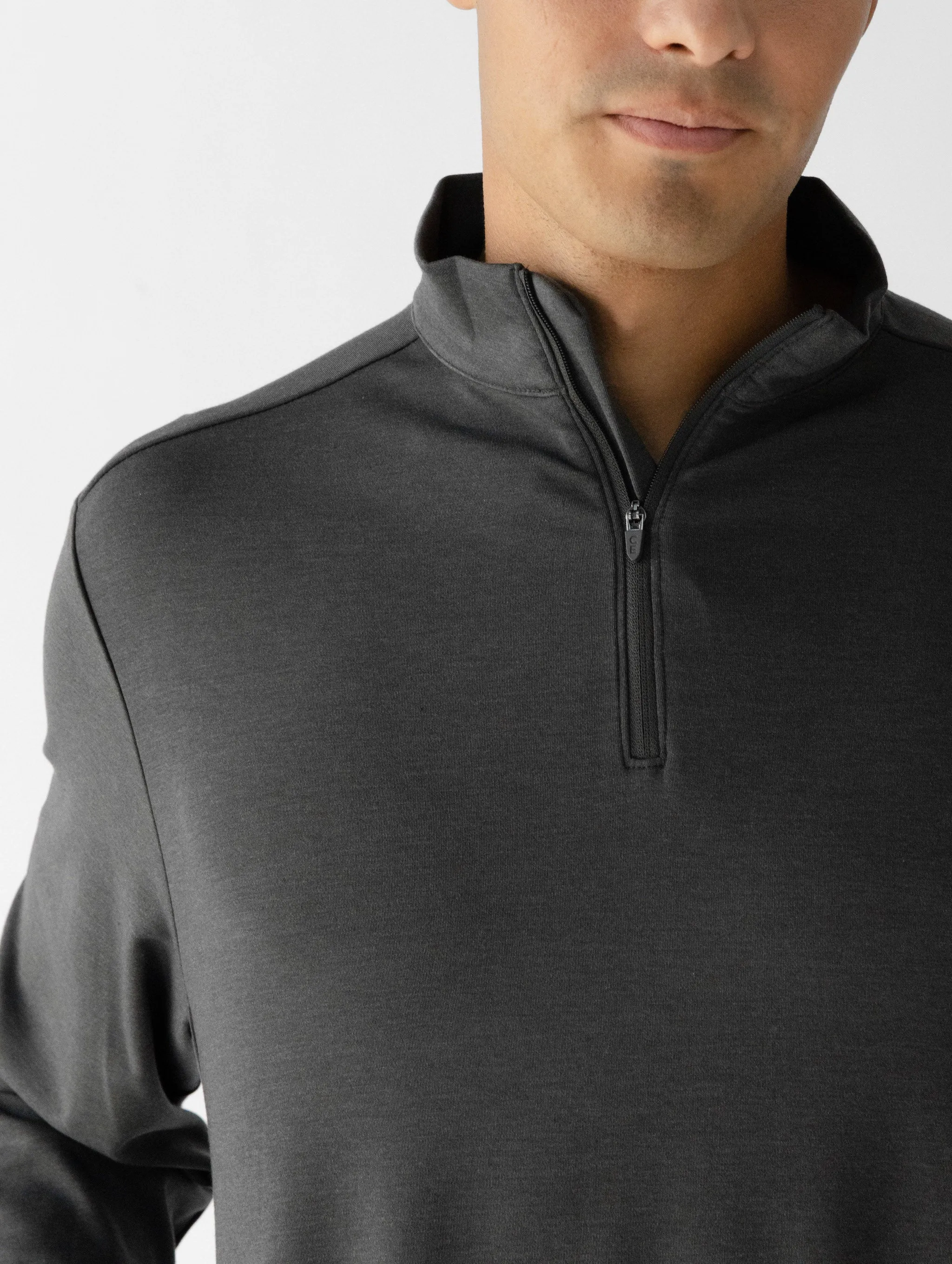 Men's Ultra-Soft Bamboo Quarter Zip