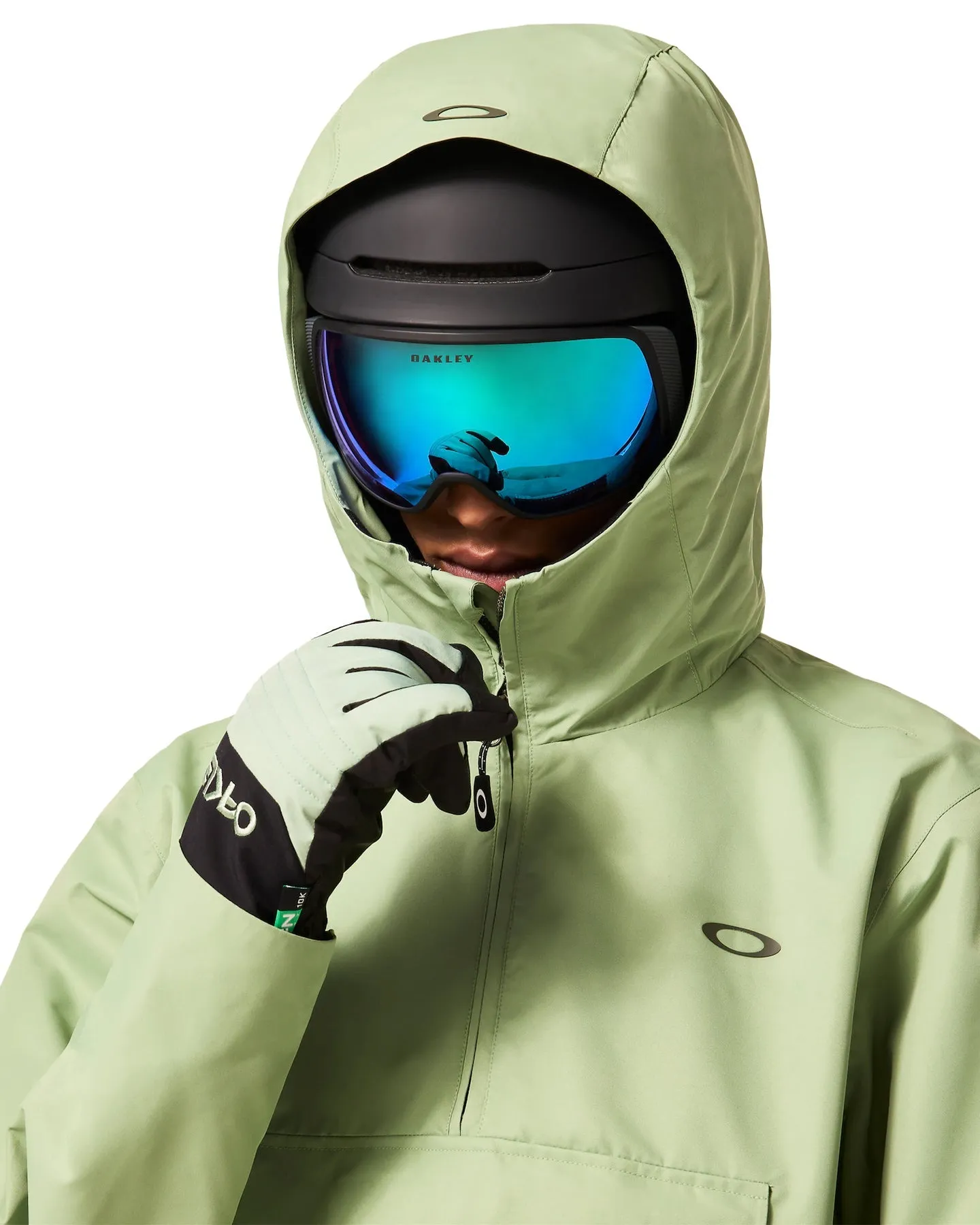 Oakley Divisional Rc Shell Anorak - New Jade