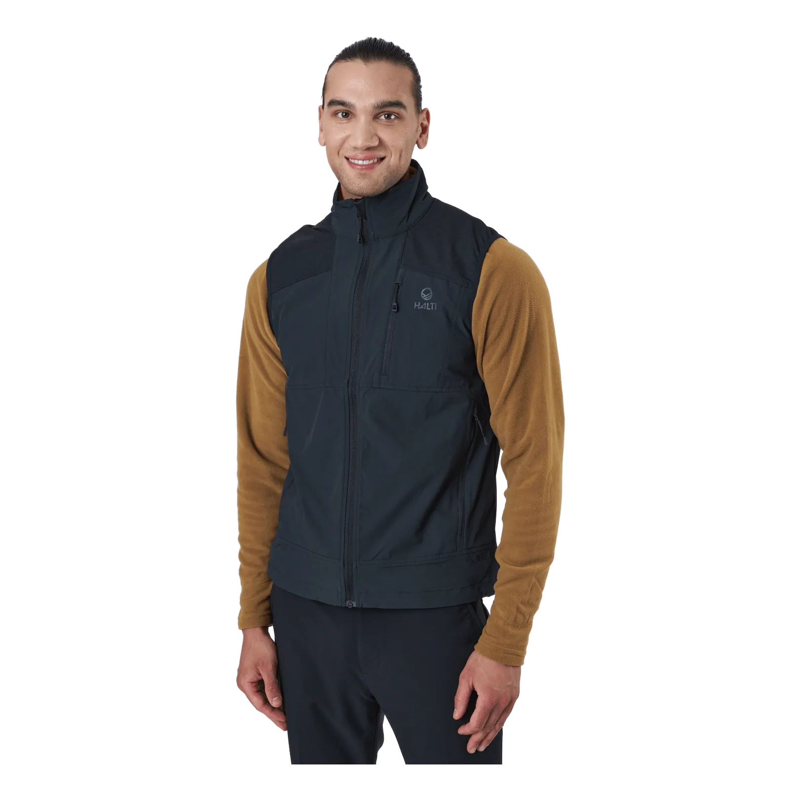 Pallas X-stretch Vest Men Anthracite Grey