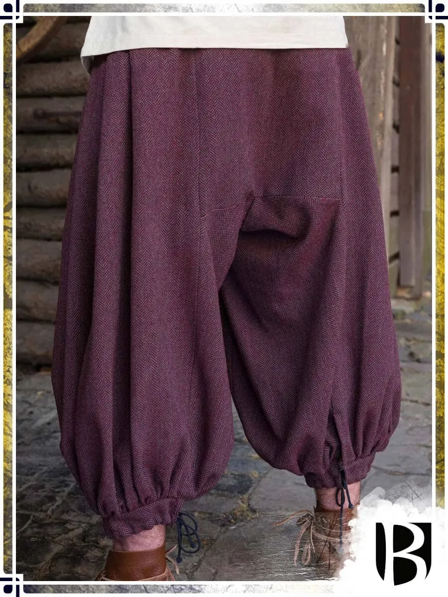 Pants Borys Herringbone
