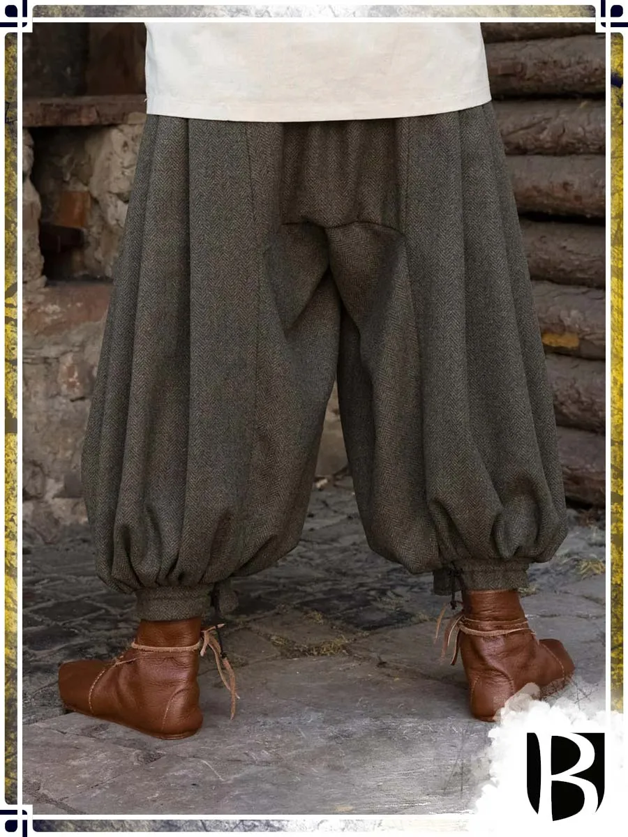 Pants Borys Herringbone