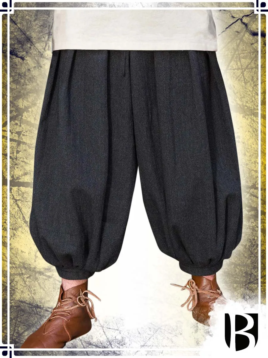 Pants Borys Herringbone