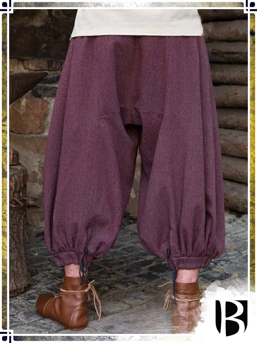 Pants Borys Herringbone