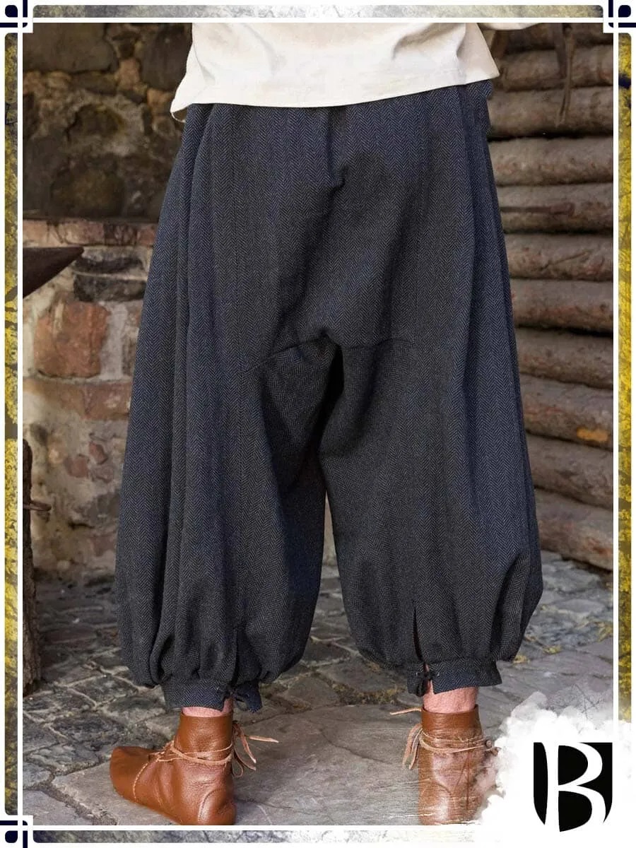 Pants Borys Herringbone