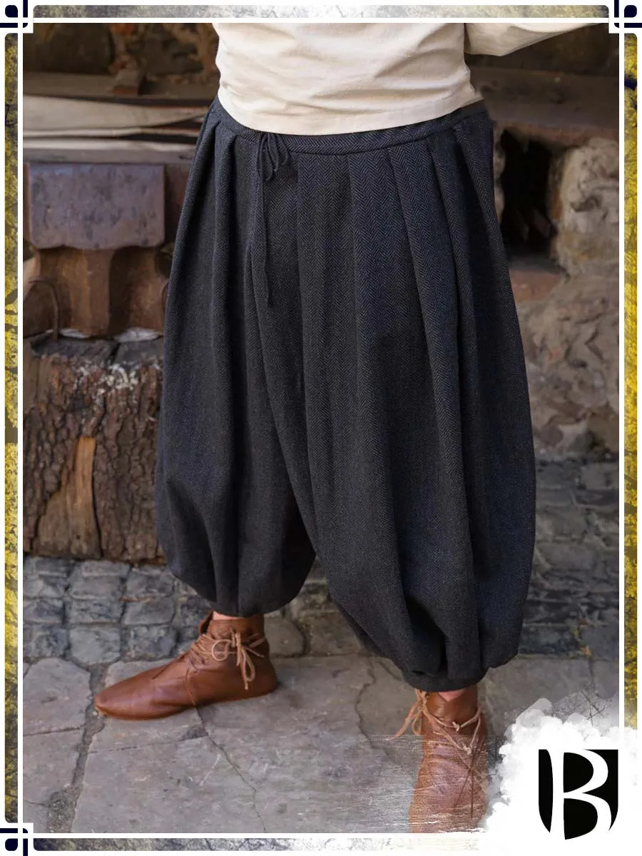 Pants Borys Herringbone