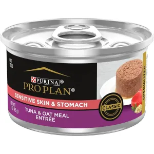 Pro Plan Sensitive Skin & Stomach Grain Free Arctic Char Entree Adult Wet Cat Food 24 / 3 oz