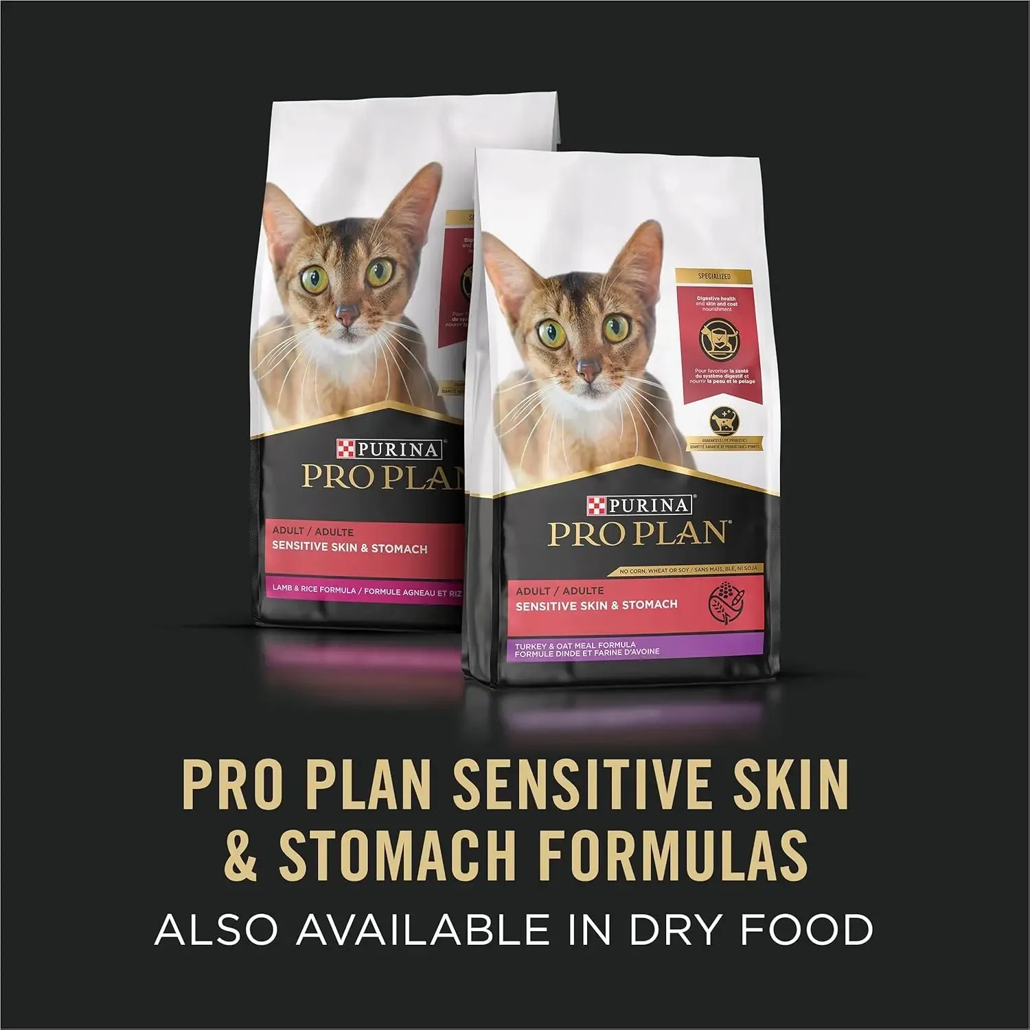 Pro Plan Sensitive Skin & Stomach Grain Free Arctic Char Entree Adult Wet Cat Food 24 / 3 oz