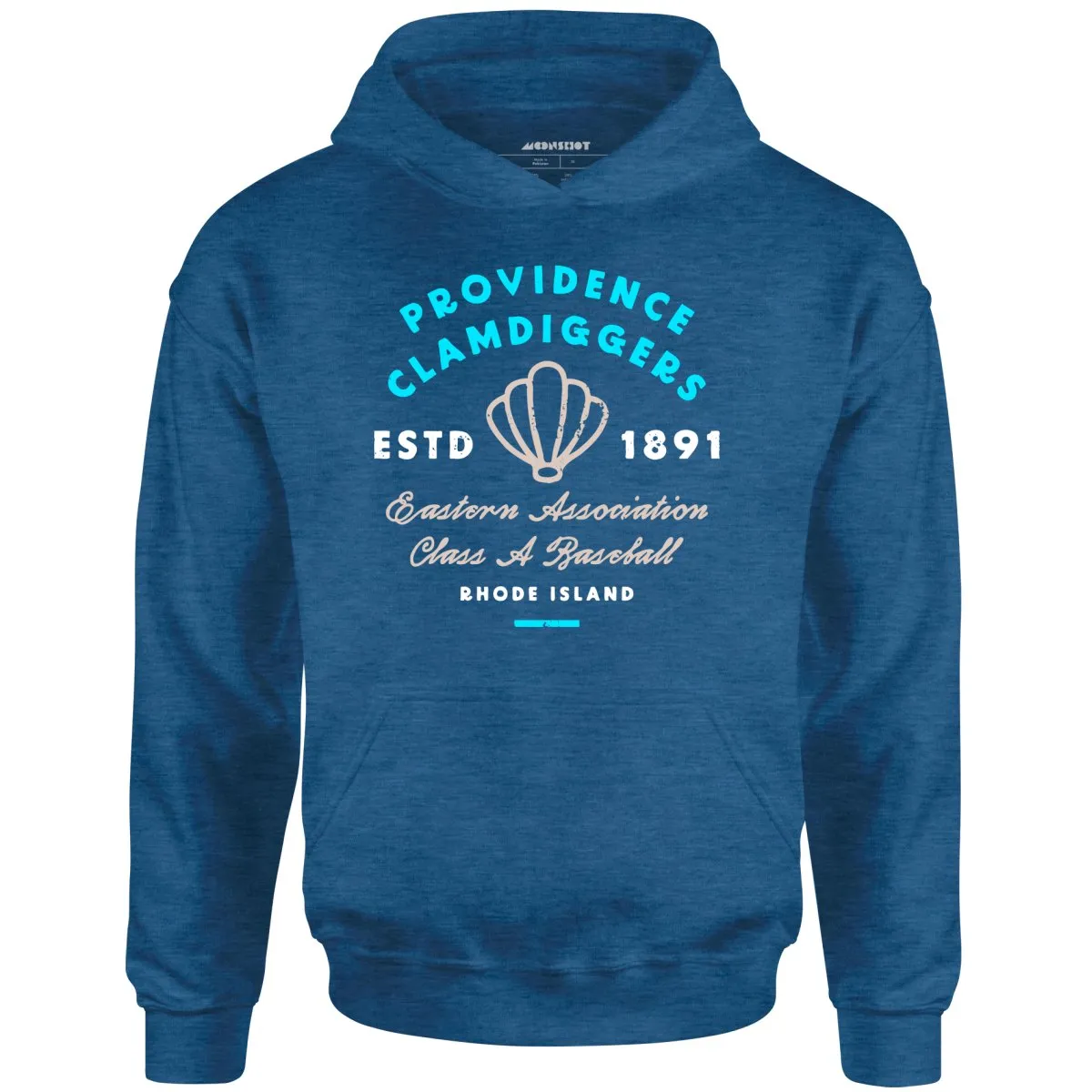 Providence Clamdiggers - Rhode Island - Vintage Defunct Baseball Teams - Unisex Hoodie