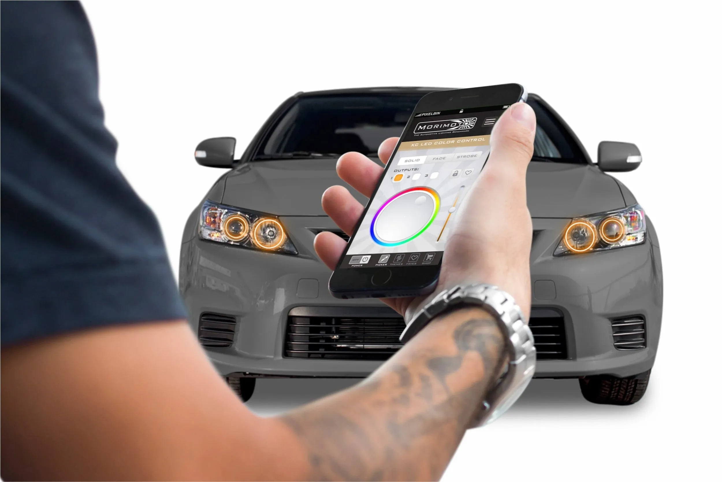 Scion tC (11-14): Profile Prism Fitted Halos (Kit)
