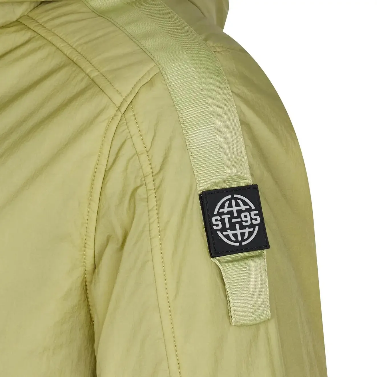 ST95 Helio Hooded Padded Blouson Light Green