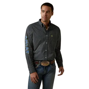 Team Peyton Classic Fit Black Long Sleeve Shirt