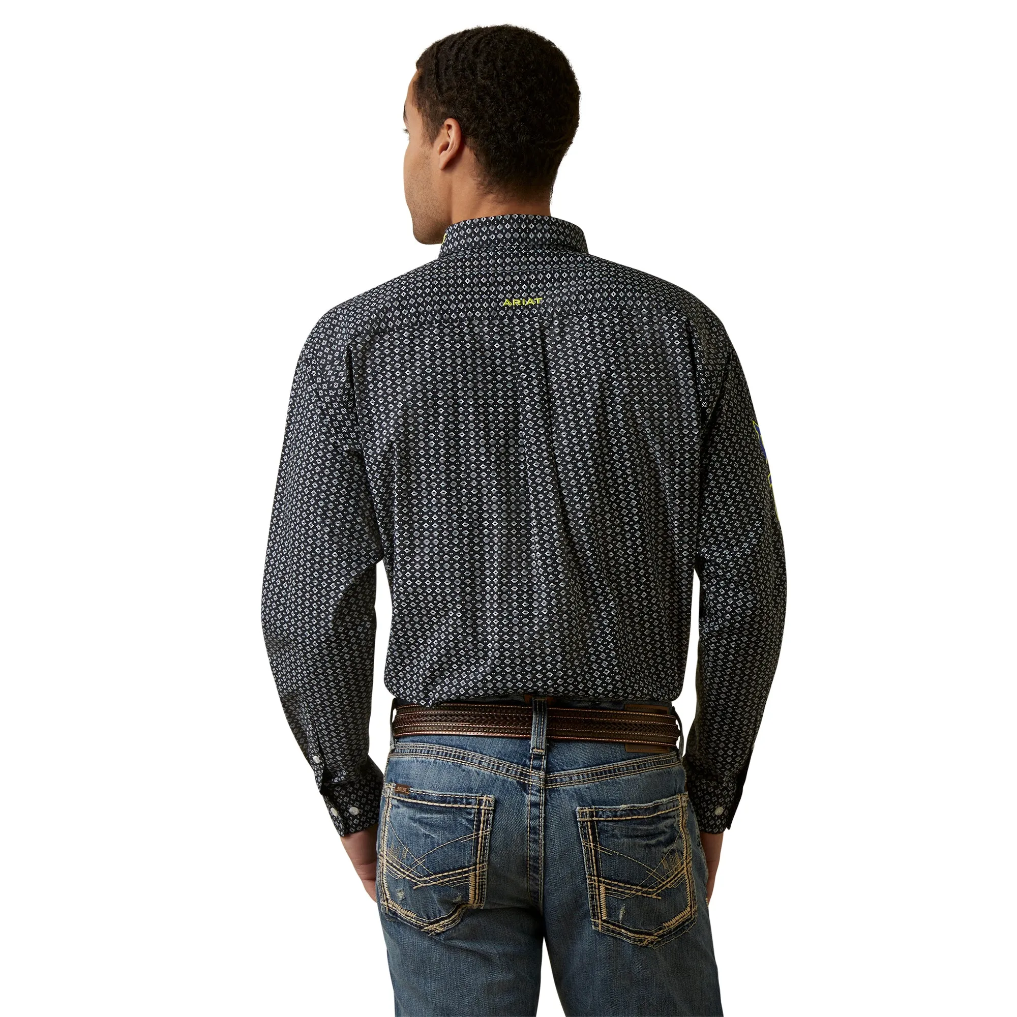 Team Peyton Classic Fit Black Long Sleeve Shirt