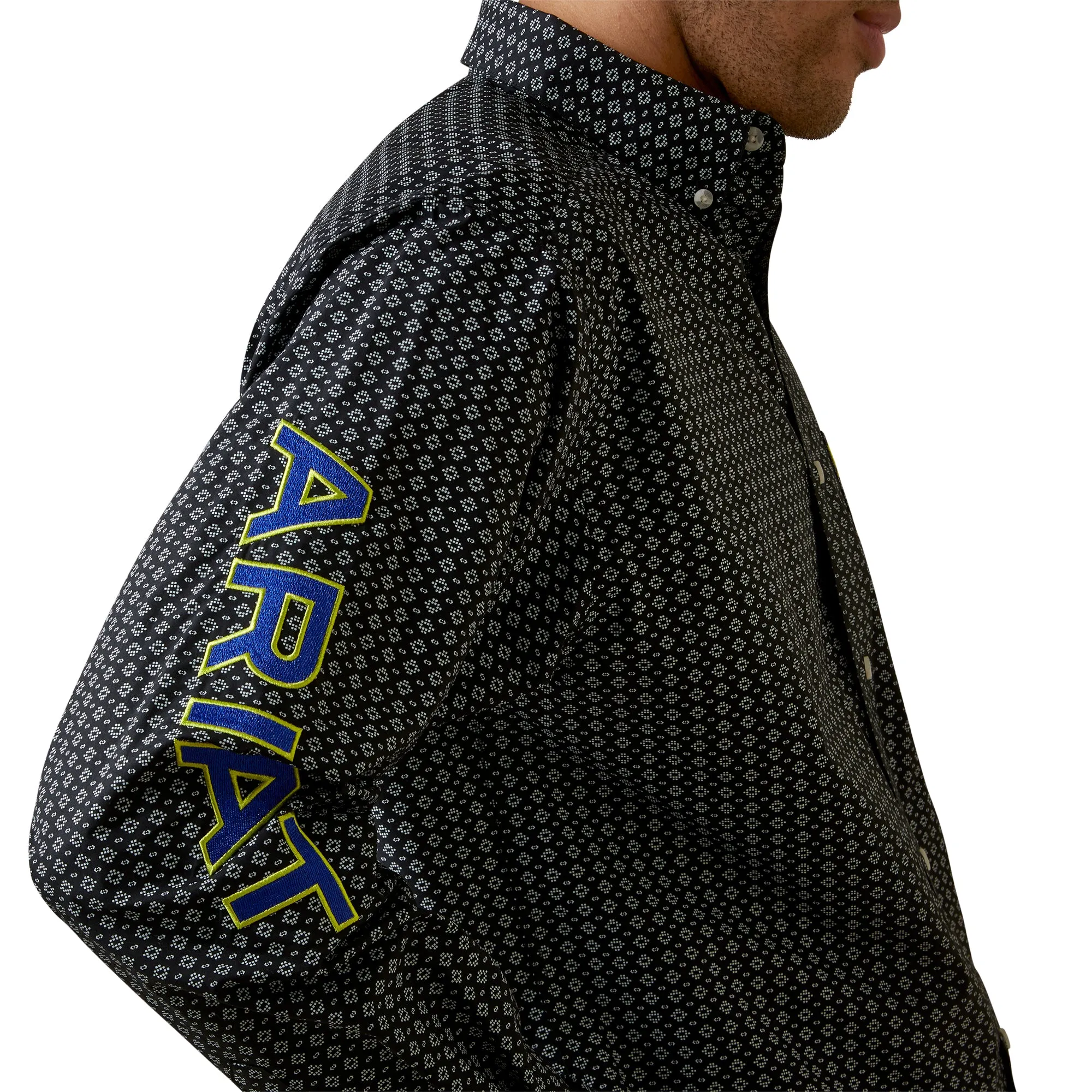 Team Peyton Classic Fit Black Long Sleeve Shirt