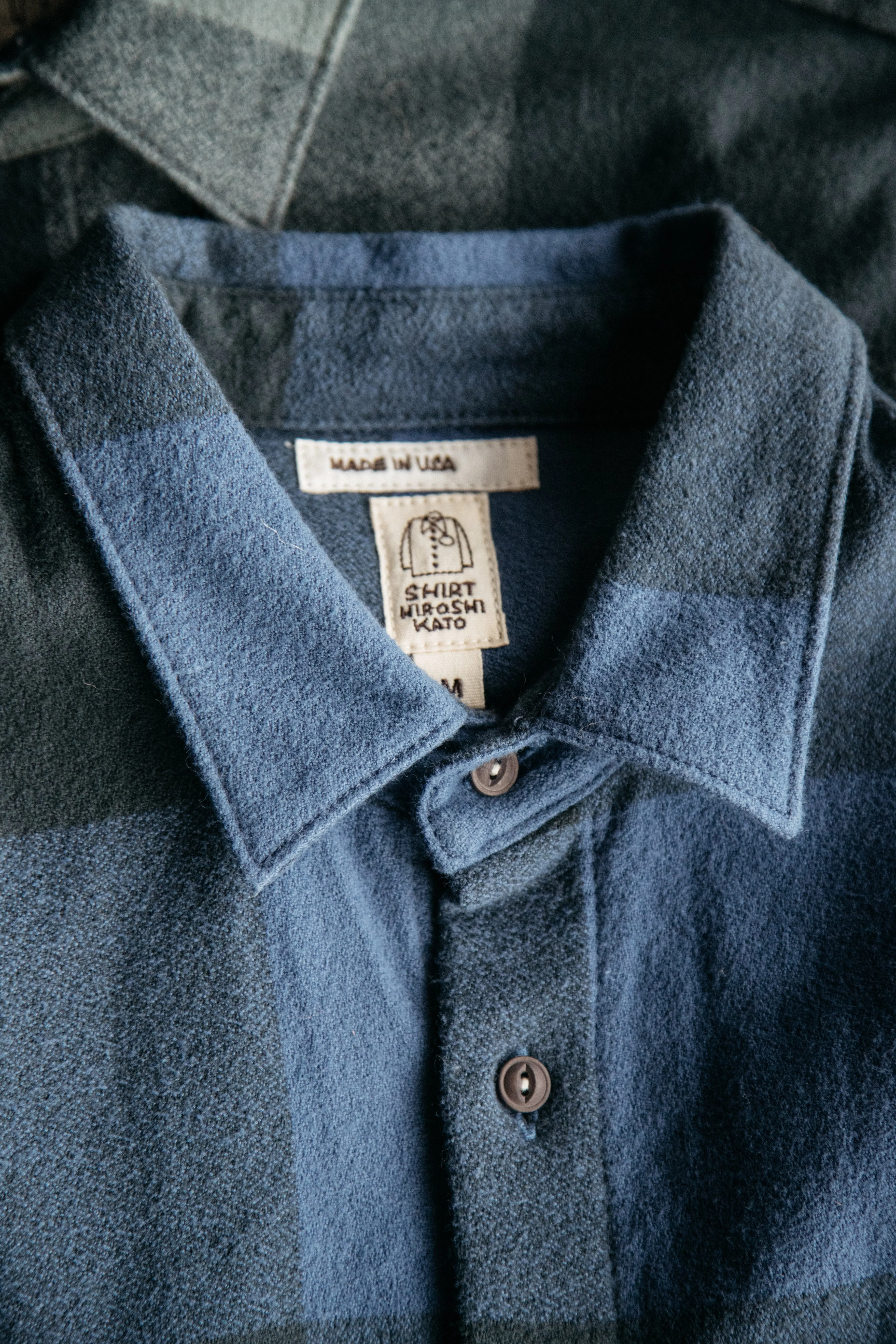 The Ripper Organic Cotton Plaid - Navy Blue