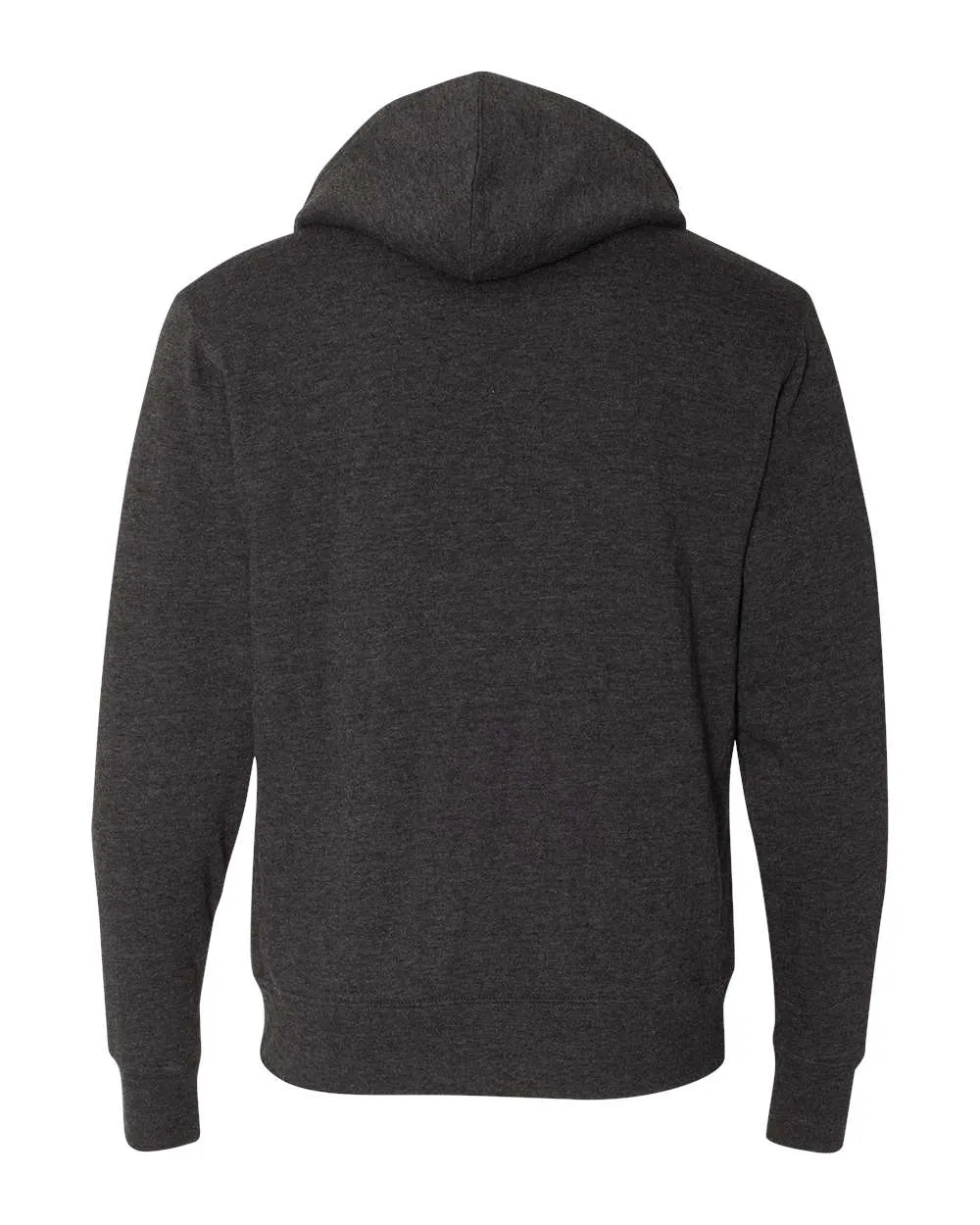 Unisex Heavyweight Sherpa Lined Heather Zip Hood