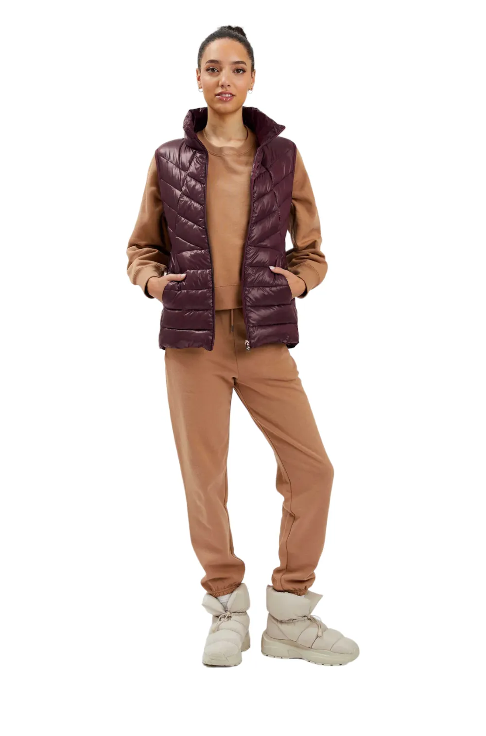 Vest Mock Quilted